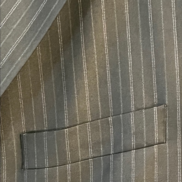 Balmain Paris Vintage Pinstripe Suit Coat - Picture 3 of 16